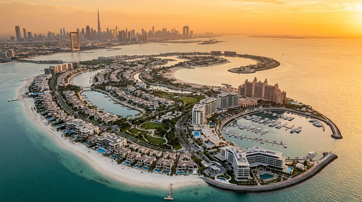 Dubai Islands waterfront